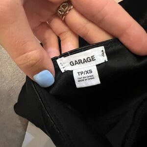 Garage Black mini dress